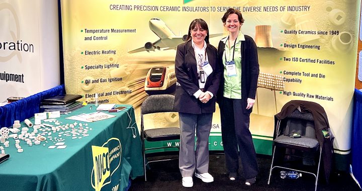 Du-Co recently exhibited at the 2022 AHR show in Las Vegas, Nevada. V.P. of Sales Brian Vernon and Sales Manager Desiree Geibel represented the sales team from our Saxonburg facility. Many thanks to Leslie Olivares of the Tec-Rep Agency (Du-Co representatives for Mexico) for her much appreciated assistance with this year’s exhibit. Leslie and Desiree are pictured here with the Du-Co booth.